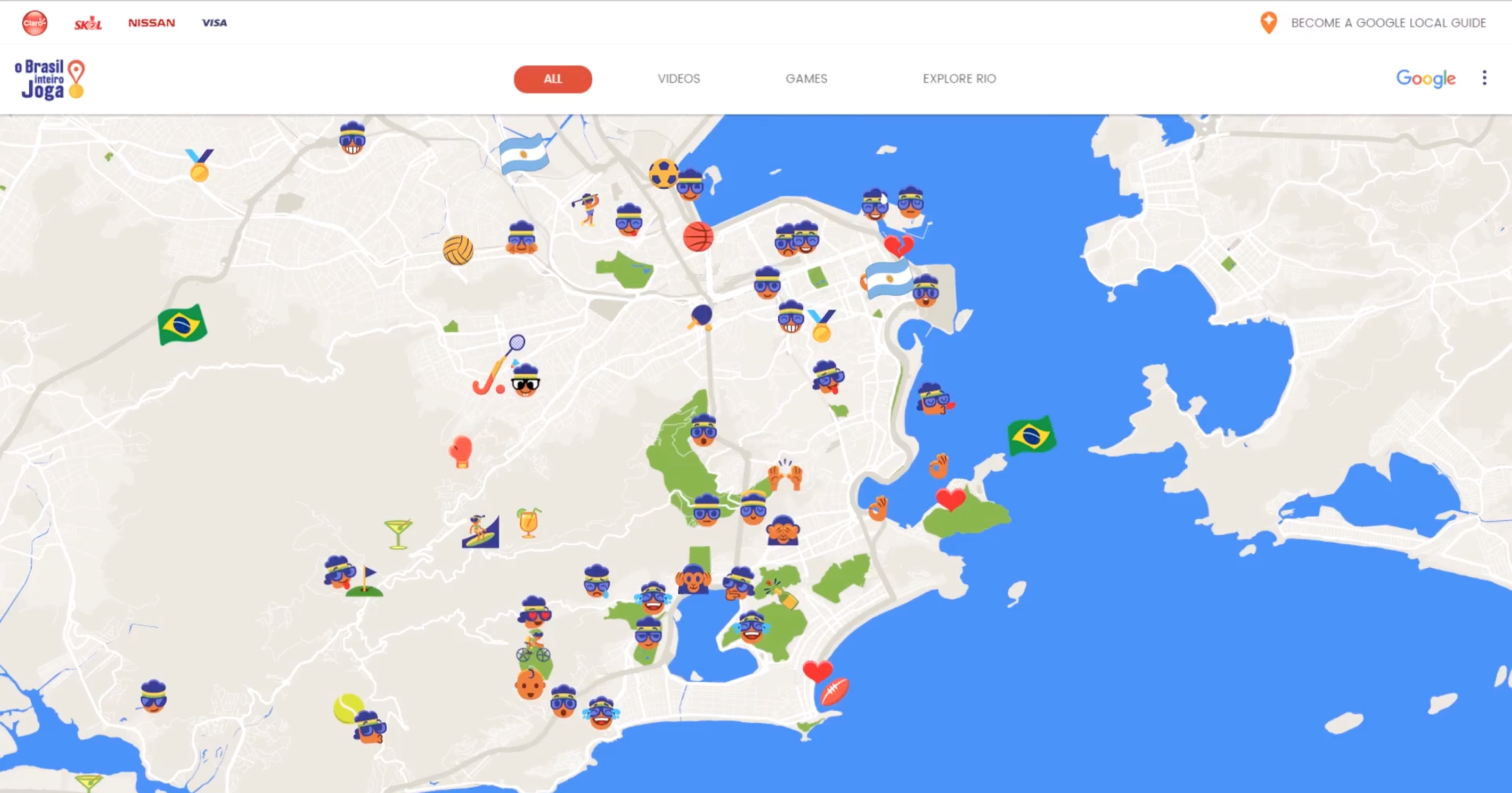 All of Brazil Plays — Emoji Map